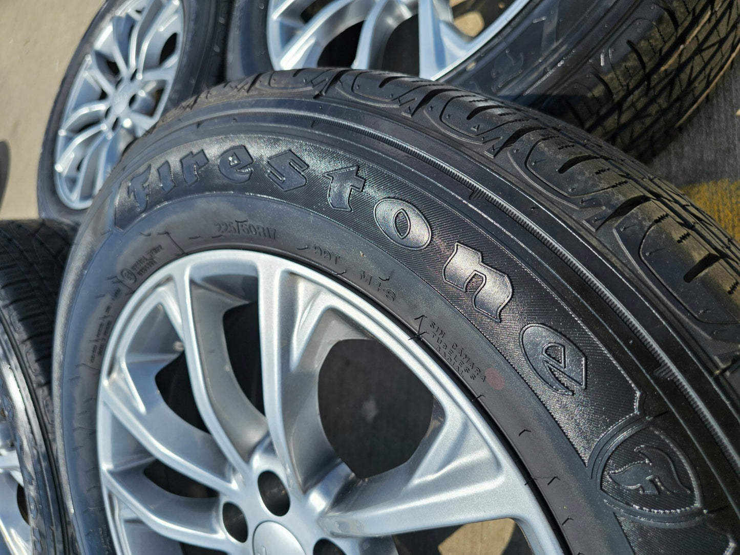 17" Jeep Cherokee wheels OEM rims Compass Renegade 9201 tires
