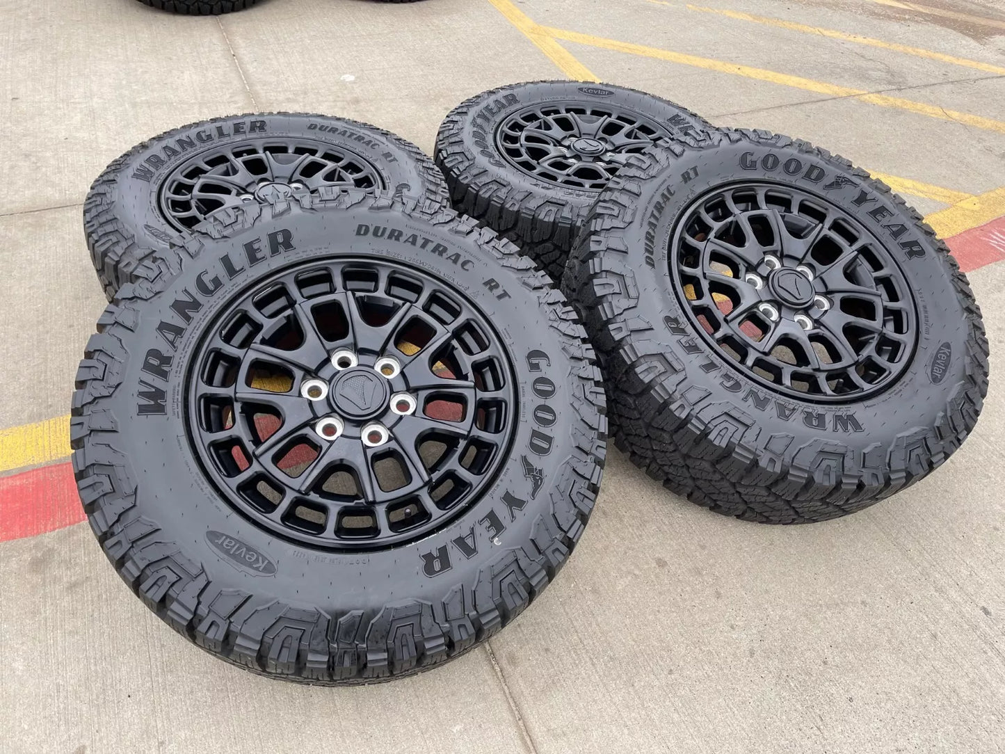 18" Toyota Tundra TSS T FORCE TRD OEM black wheels rims Sequoia 2025 2026 NEW