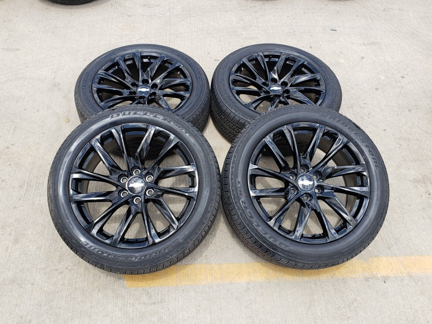 22" Cadillac Escalade Chevy Tahoe OEM Replica 95027 wheels rims 2023 2024 NEW