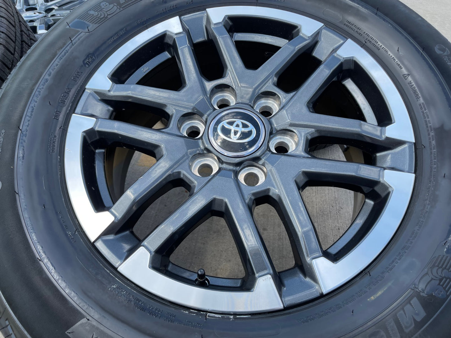 18" Toyota Tacoma 4Runner LIMITED OEM wheels rims tires 2024 2025 2026 NEW