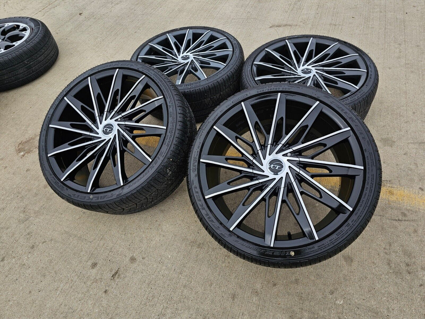 20" VCT V86 Chevy Malibu wheels rims tires Trailblazer Equinox GMC Terrain
