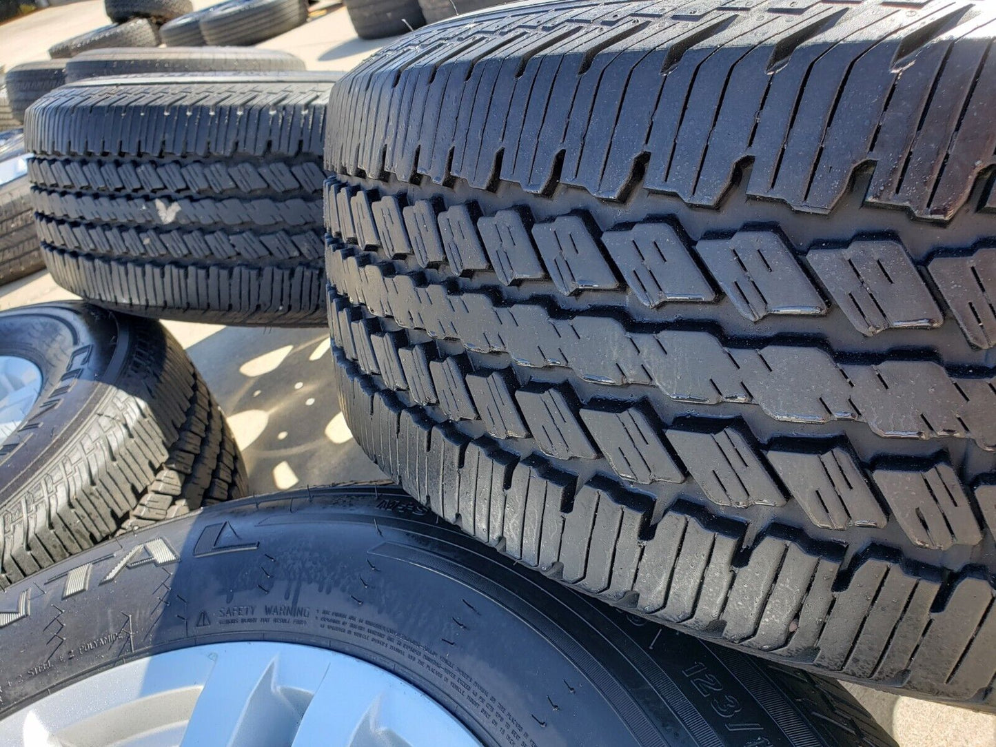 18" Ford F-250 F-350 OEM 10098 rims wheels tires 2020 2021 2022 2023 2024 2025