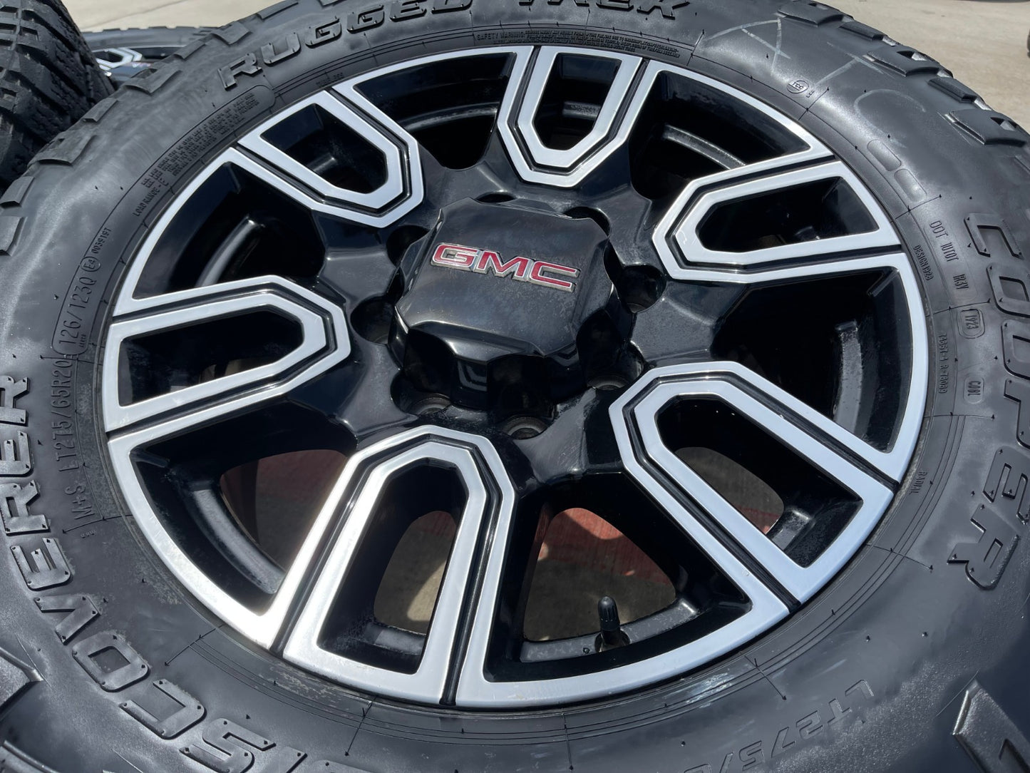 20" GMC Sierra AT4 2500 3500 OEM wheels rims 5950 Silverado COOPER RUGGED TREK