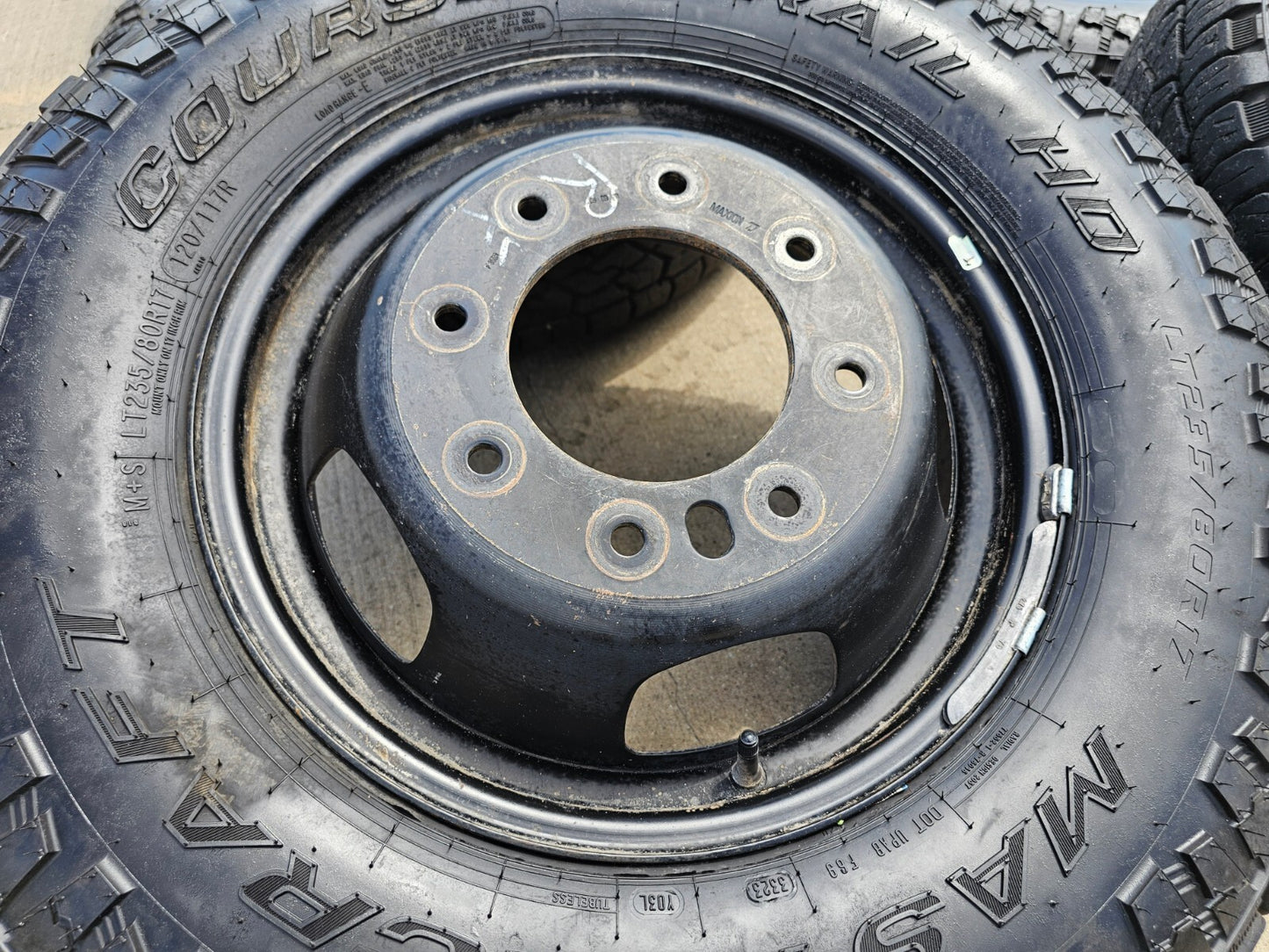 17" Dodge Ram 3500 Dually Laramie 8x200 wheels rims 2703 2704 OEM tires