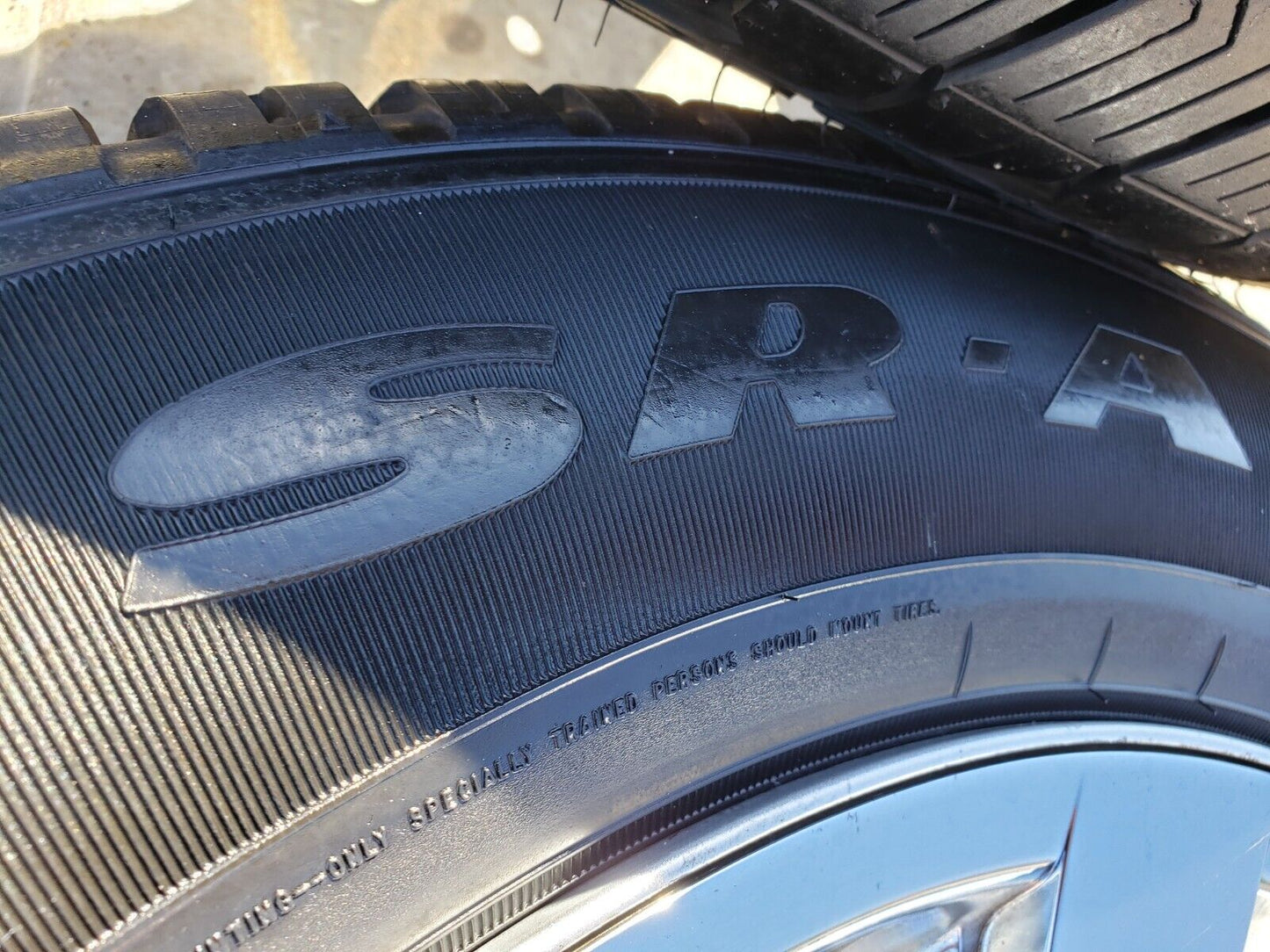 20" Dodge Ram 1500 OEM wheels rims 2364 chrome tires GOODYEAR