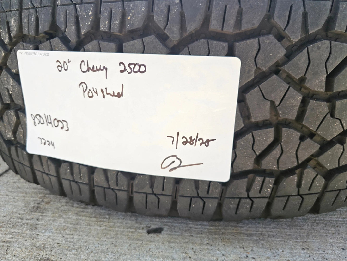 20" Chevy Silverado High Country LTZ 2500 3500 OEM wheels rims tires