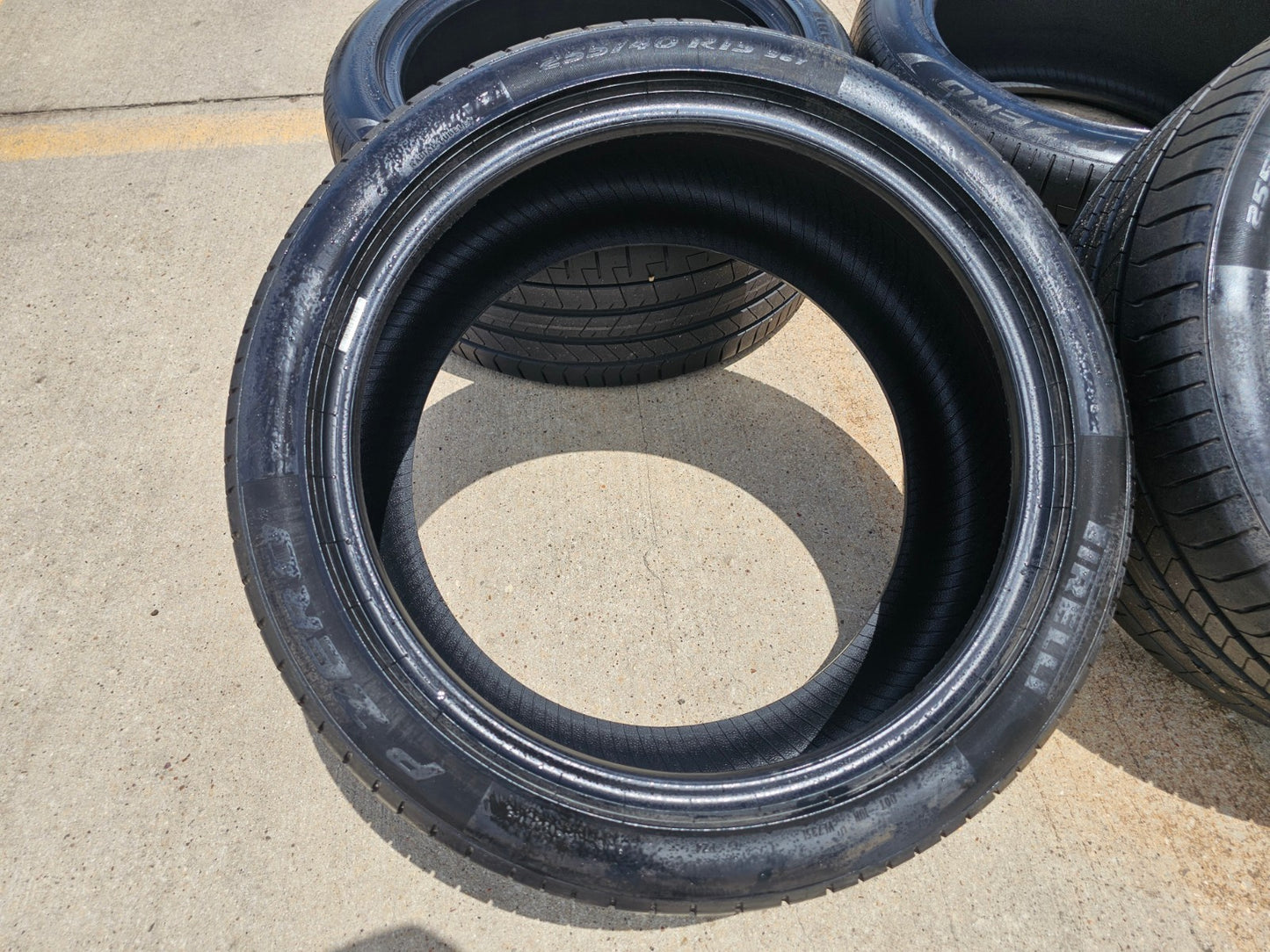 (2) 255/40/19 + (2) 275/40/19 Pirelli P Zero tires NEW take offs!