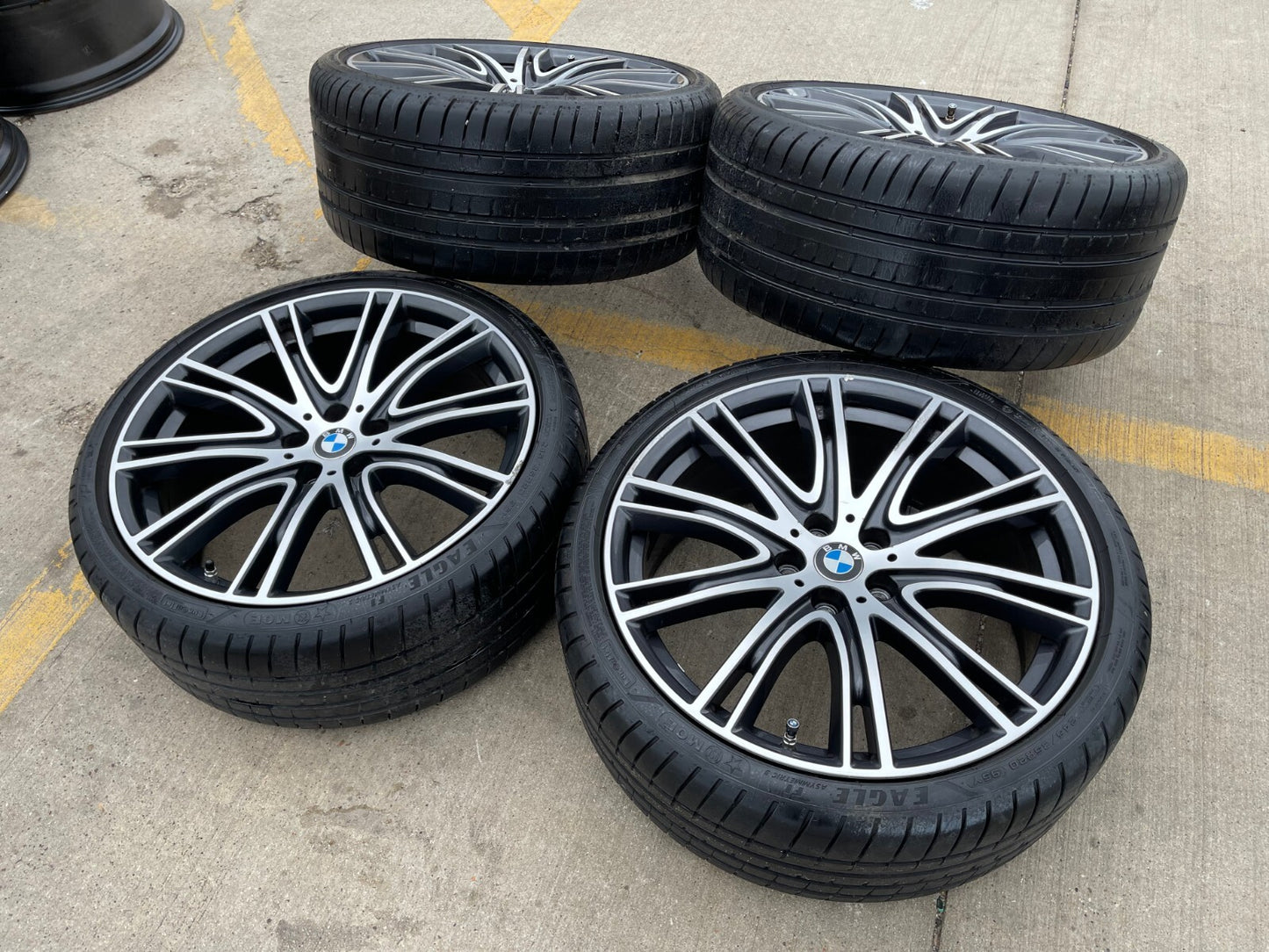 20" BMW OEM 530i M550i 5 Series wheels rims 86336 86340 tires