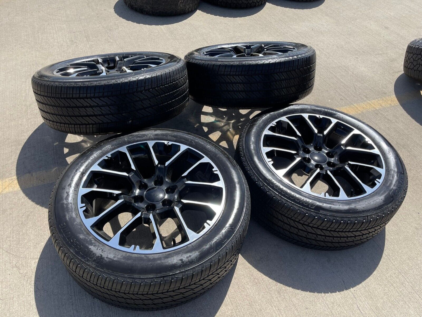 22" Chevy Silverado GMC OEM Replica Yukon Tahoe 14079 wheels rims tires