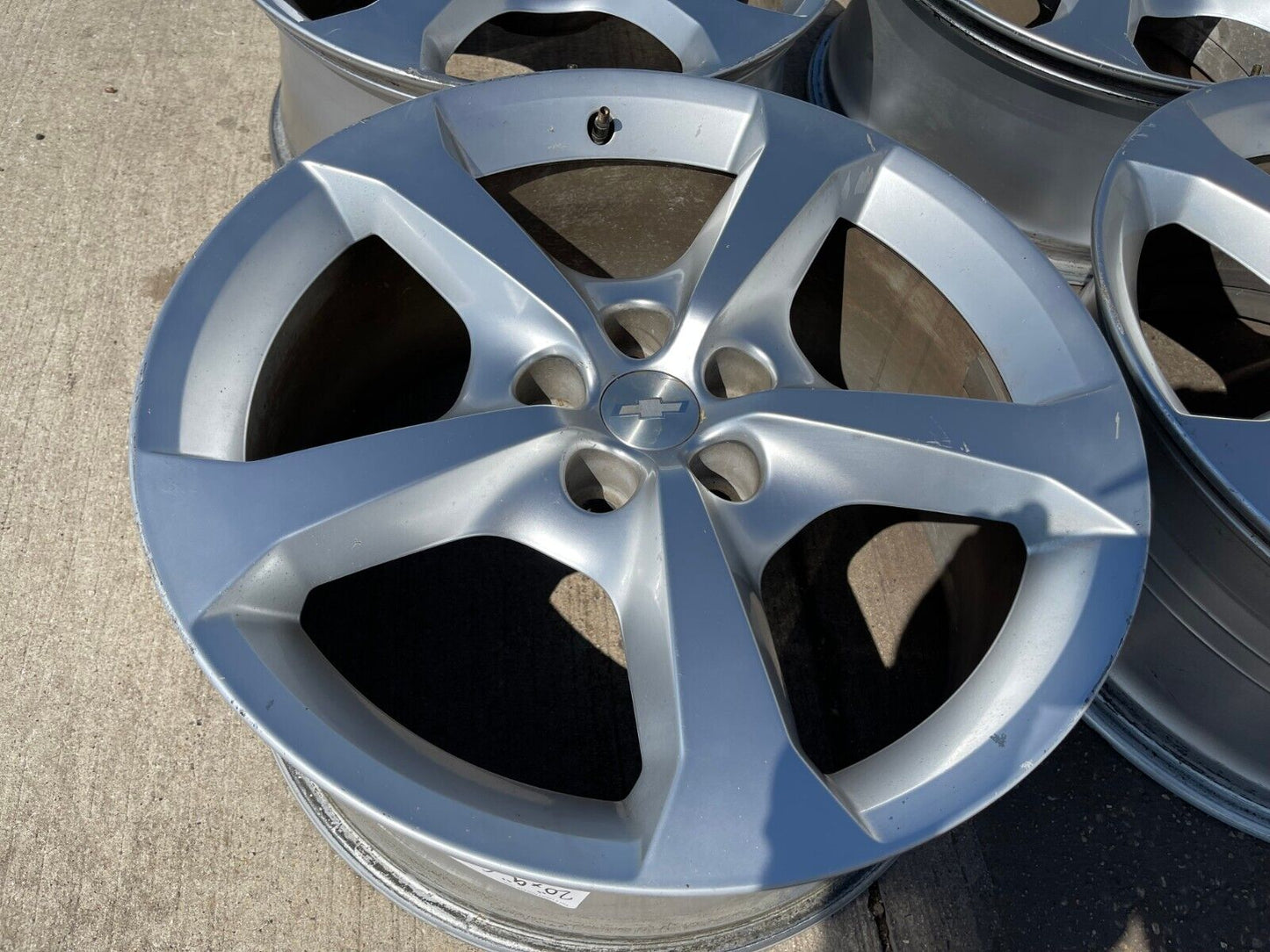 20" Chevy Camaro SS ZL1 OEM 5579 5581 staggered wheels rims