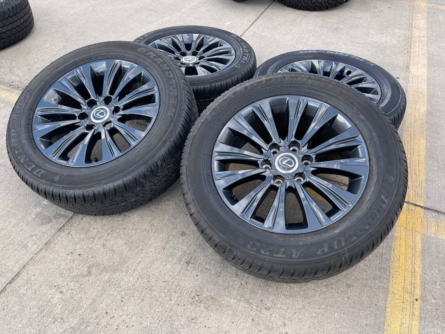 19" Lexus GX460 GX470 Tacoma 4Runner OEM 74388 wheels rims 2022 2023 2024 NEW