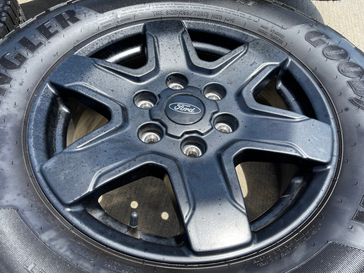 17" Ford Ranger wheels rims 95292 10383 tires 2023 2024 2025 2026 NEW