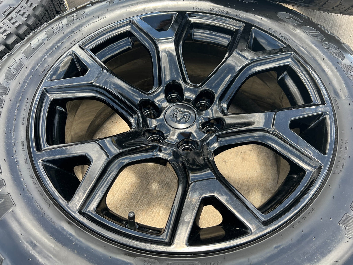 20" Dodge Ram 1500 Jeep Grand Wagoneer OEM OBSIDIAN wheels rims NEW