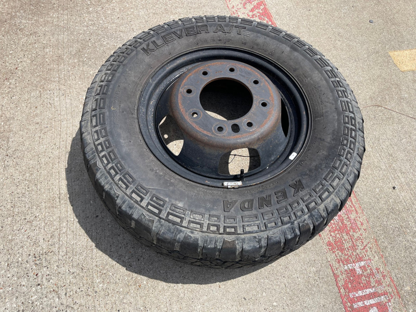 17" Dodge Ram 3500 Dually 8x200 wheel rim 2703 2704 OEM KENDA