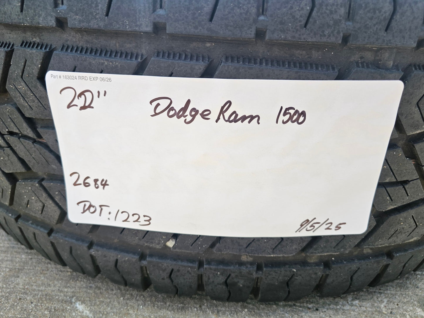 22" Dodge Ram 1500 OEM LIMITED Laramie wheels rims charcoal 2725 2684