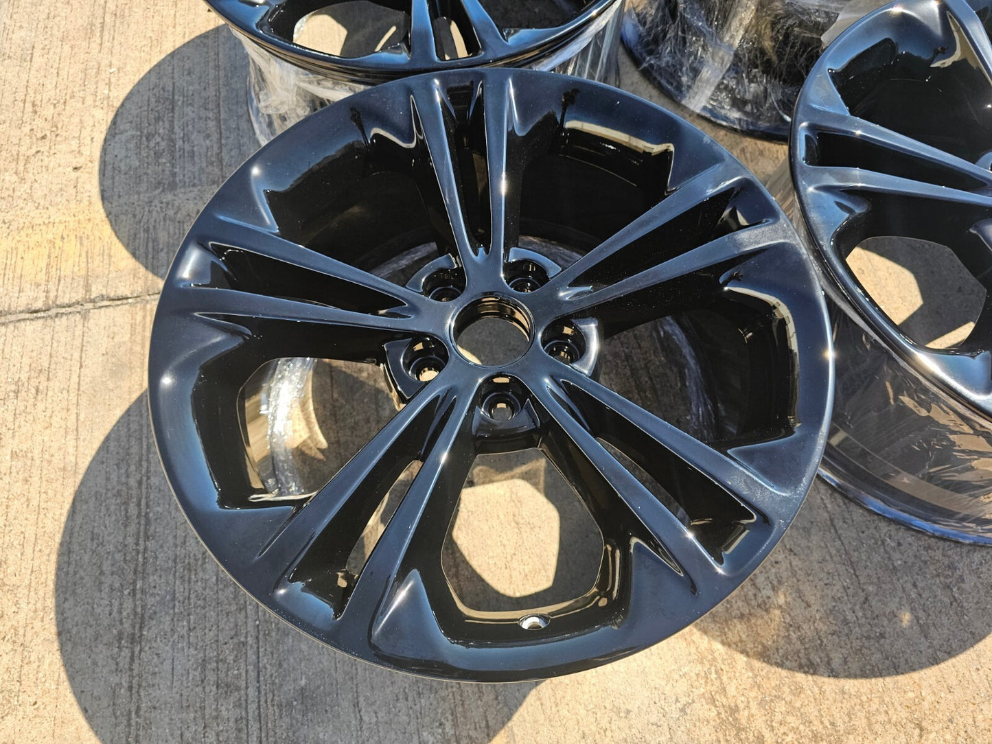 18" Ford Explorer Sport OEM rims wheels black 3922 Taurus NEW