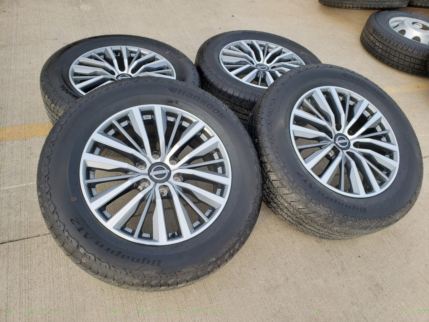 20" Nissan Titan Armada Infiniti QX80 OEM 62858 wheels rims 2023 2024 2025 2026