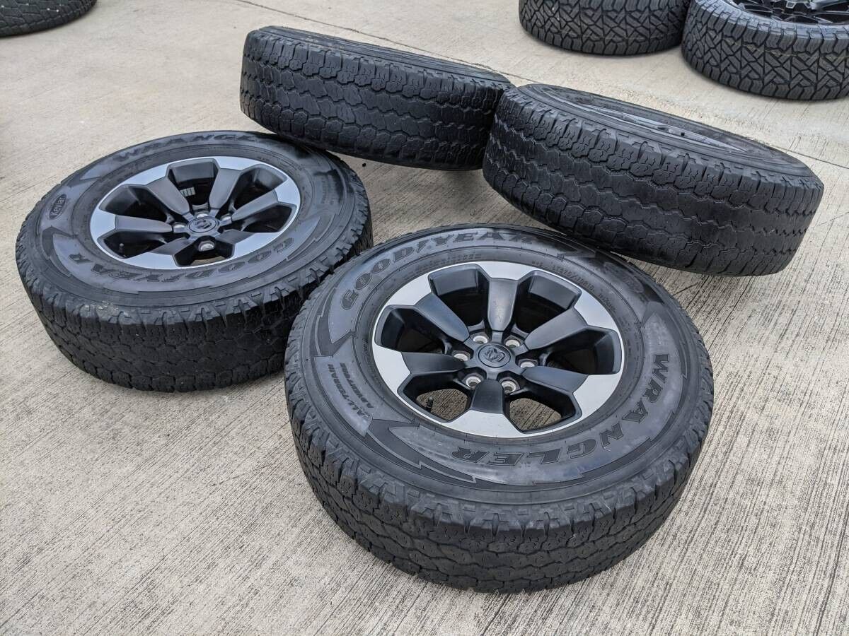 18" Dodge Ram 1500 OEM Rebel black 2671 wheels rims 2020 2021 2022 2023 2024