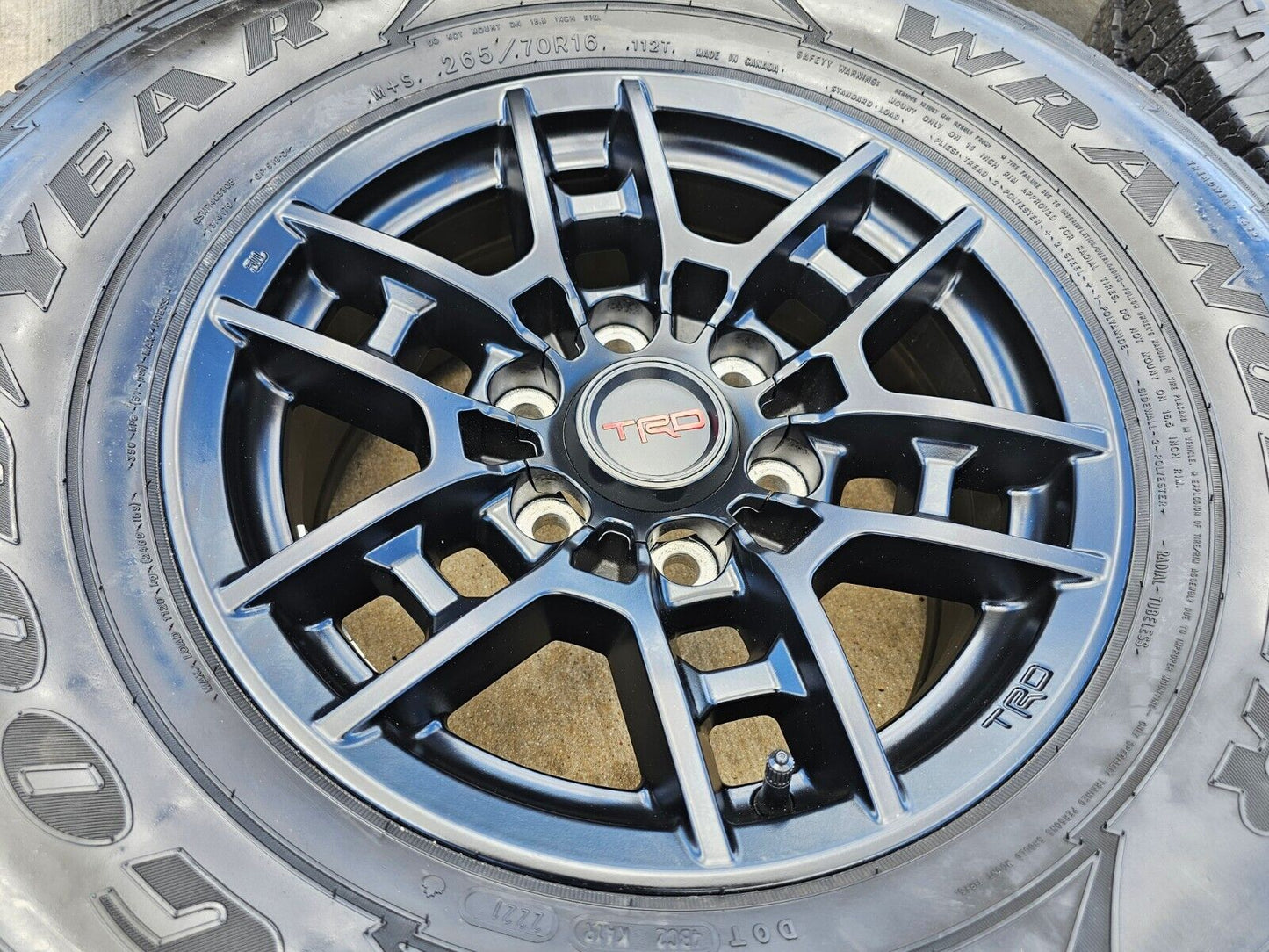 16" Toyota Tacoma TRD wheels rims tires 75258 OEM 4Runner FJ Cruiser