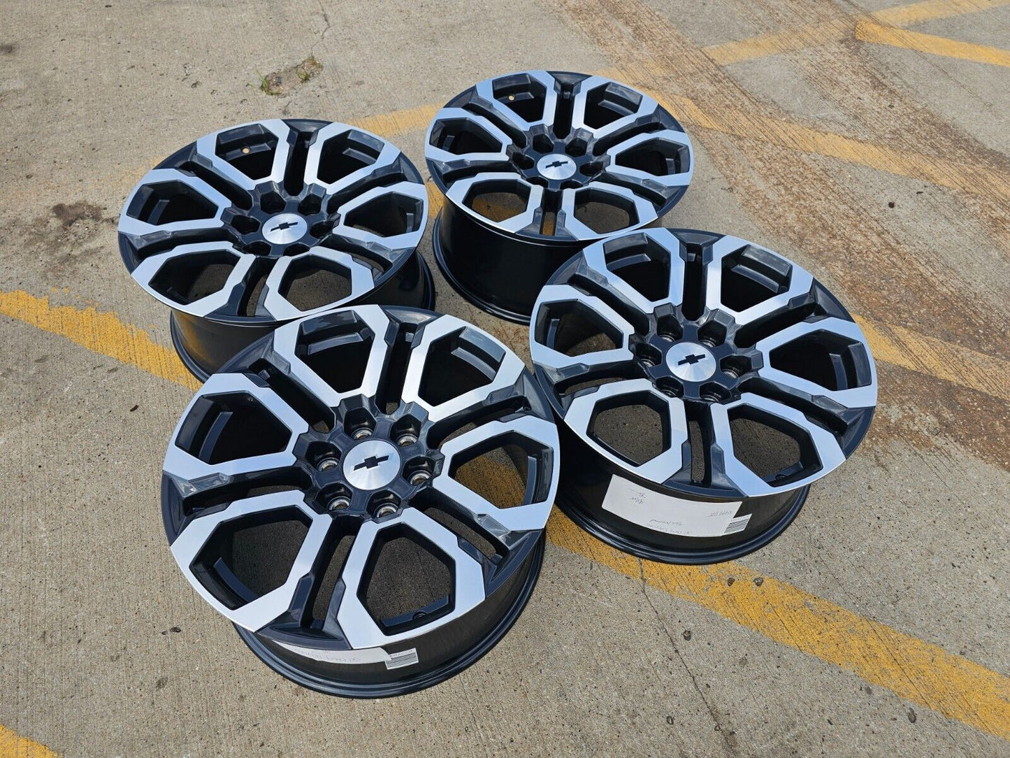 20" Chevy Colorado OEM wheels rims 95780 Silverado Suburban GMC Canyon 2025 NEW