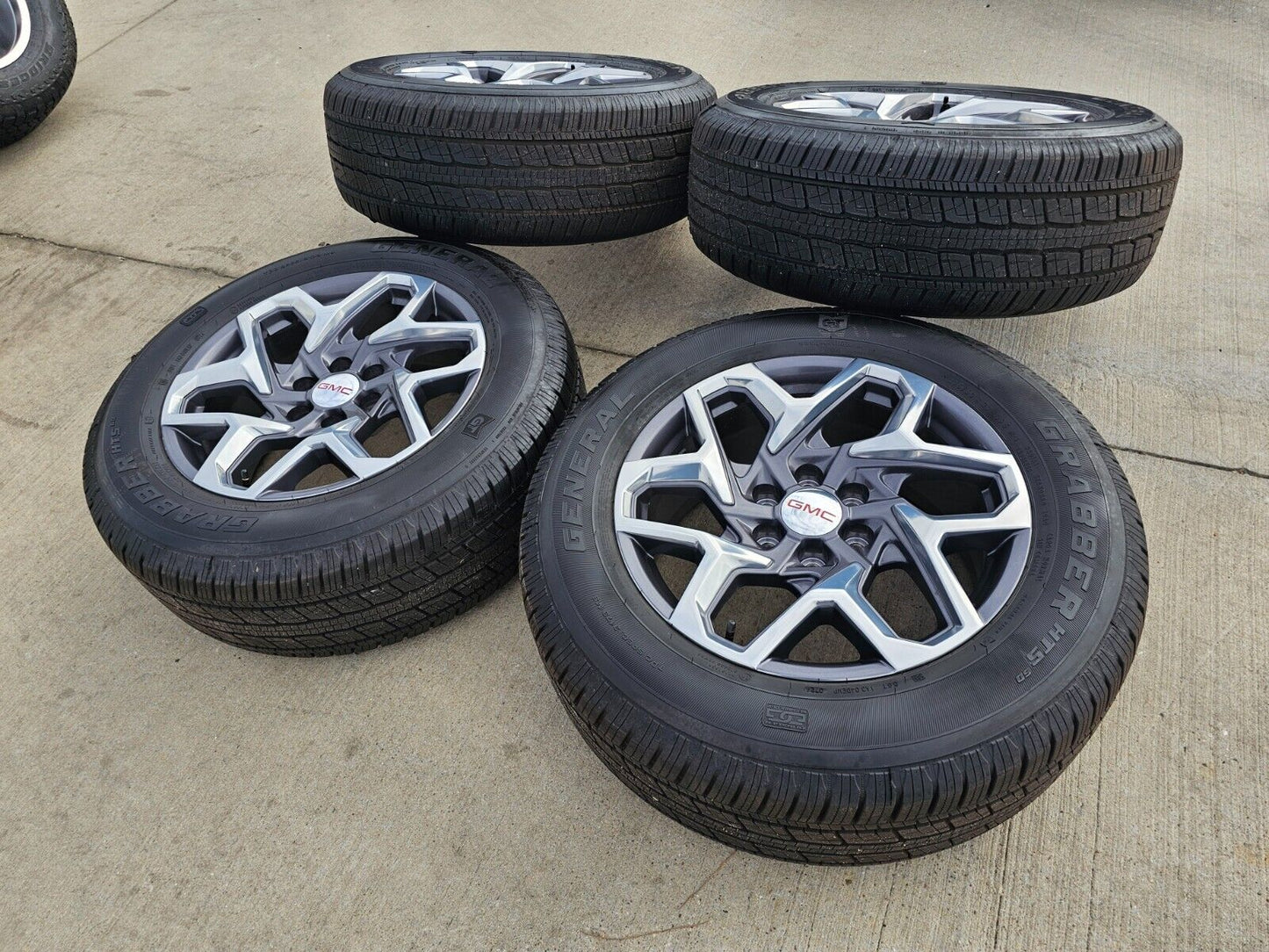 20" GMC Sierra Yukon AT4 Tahoe Silverado OEM wheels rims tires 2022 2023 2024