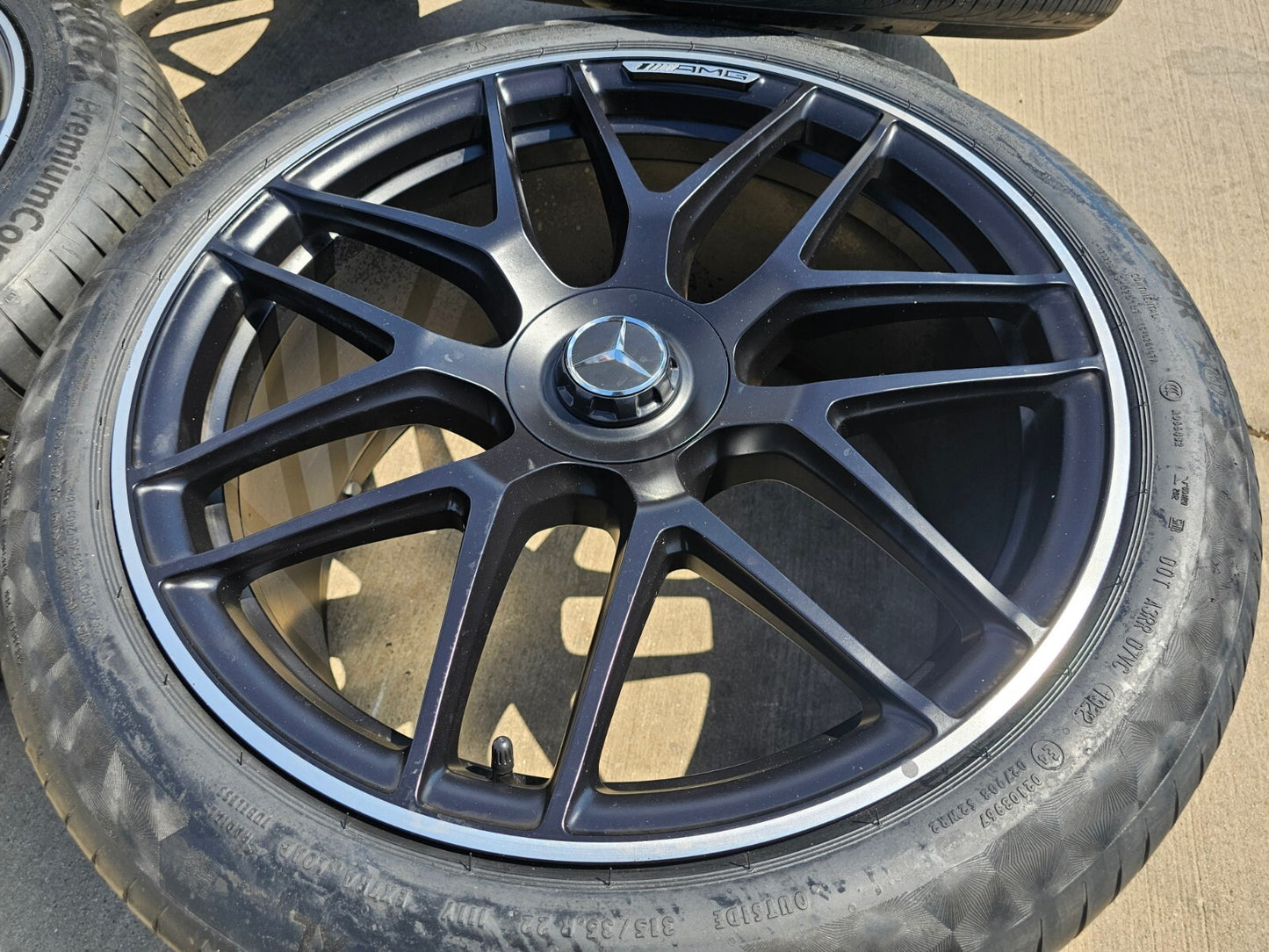22" Mercedes GLE63 GLE43 GLE53 AMG OEM wheels rims 2020 2021 2022 2023 2024 2025