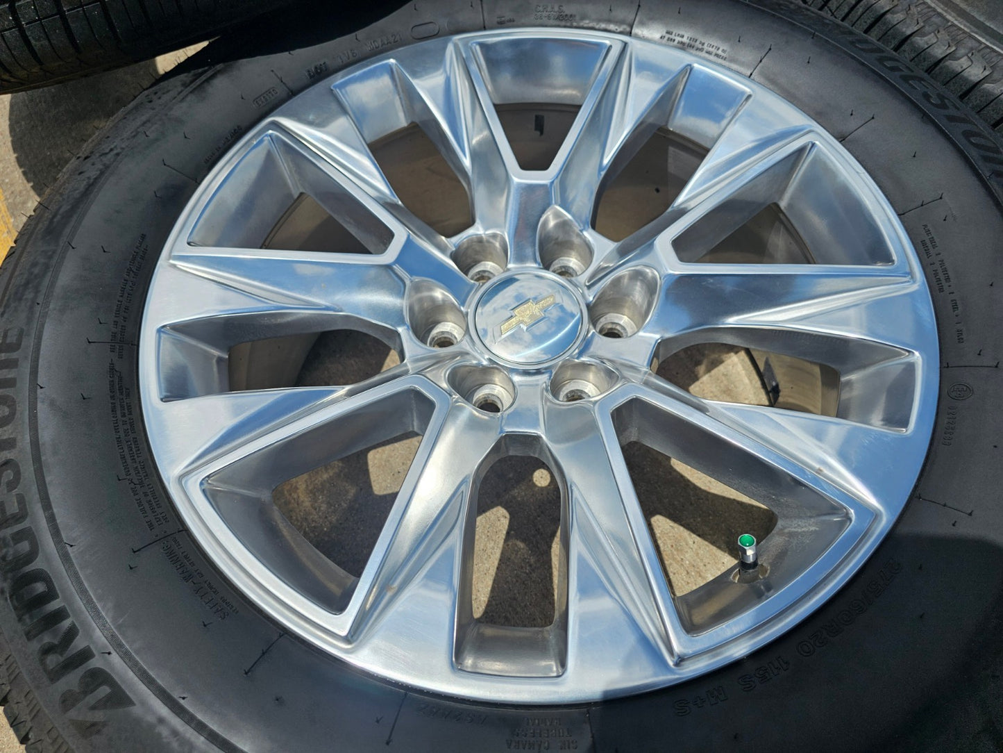 20" Chevy Tahoe Silverado LTZ 5920 OEM wheels rims Yukon 2023 2024 2025 2026 NEW