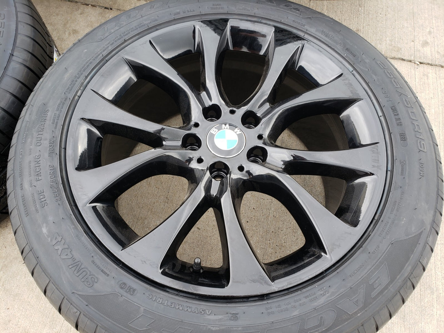 19" BMW OEM X5 wheels rims 86045 tires 5x120 NEW
