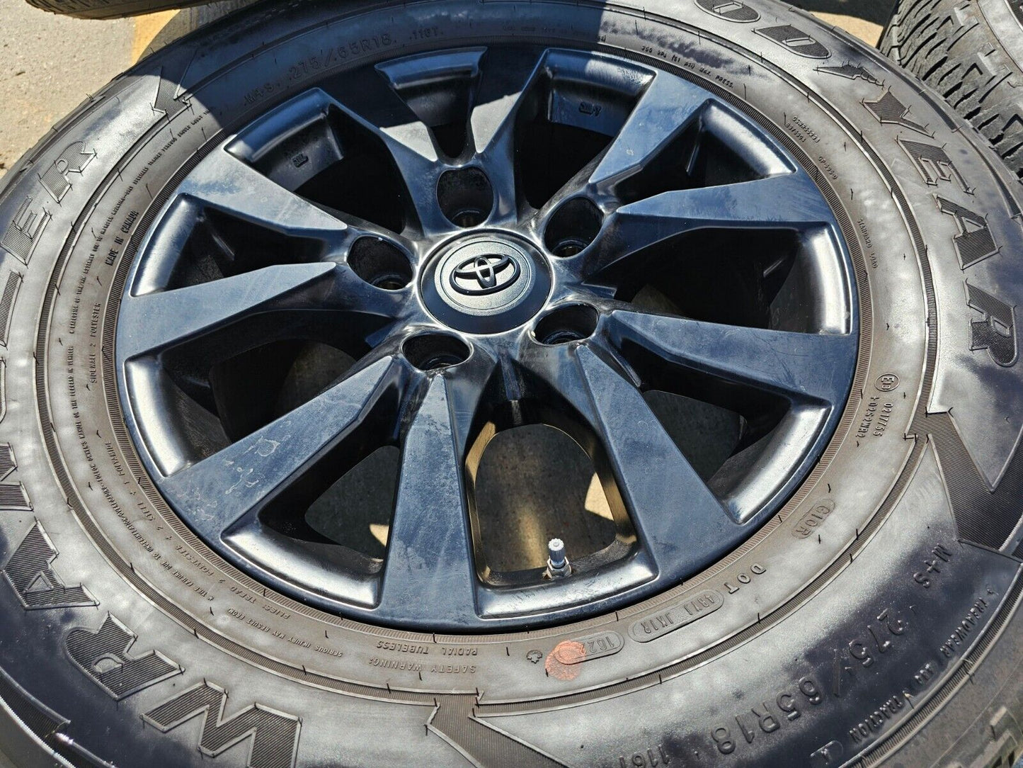 18" Toyota Land Cruiser OEM 75195 LX570 Sequoia Tundra wheels rims 5x150
