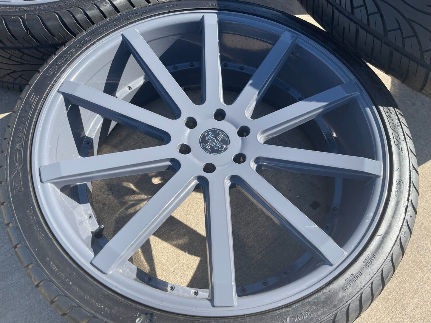 26x10 VERSANTE VE232 Chevy Silverado RAM Wagoneer wheels rims tires 6x139 6x5.5