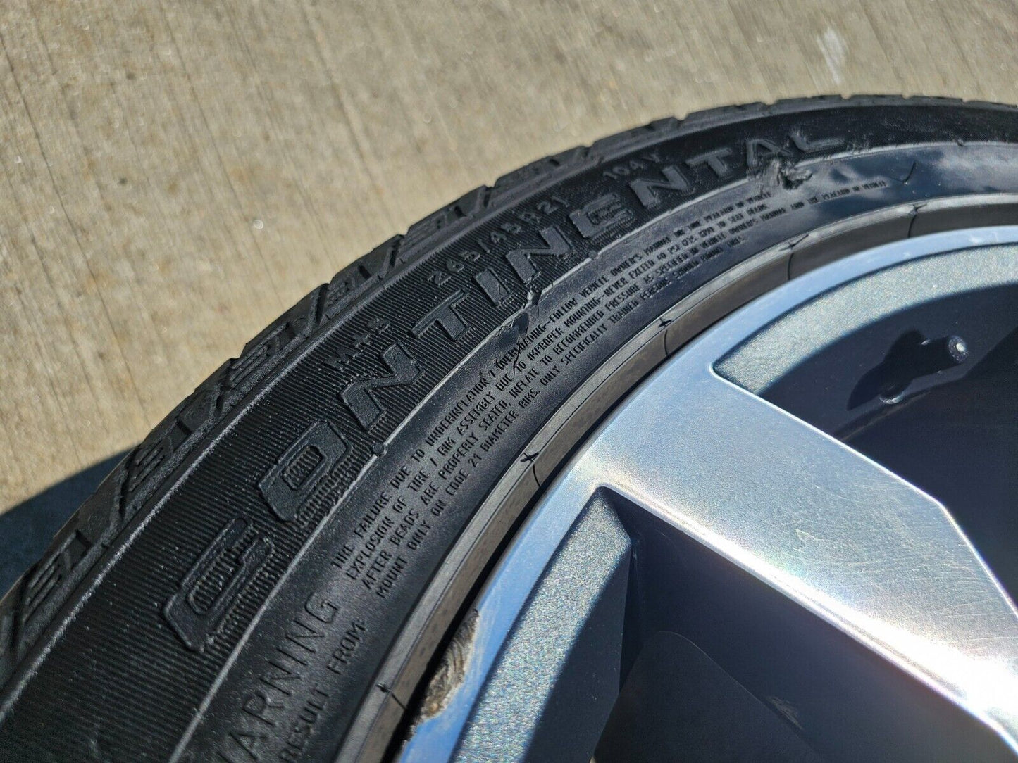 21" VW Atlas SEL R-Line OEM 70077 wheels rims tires