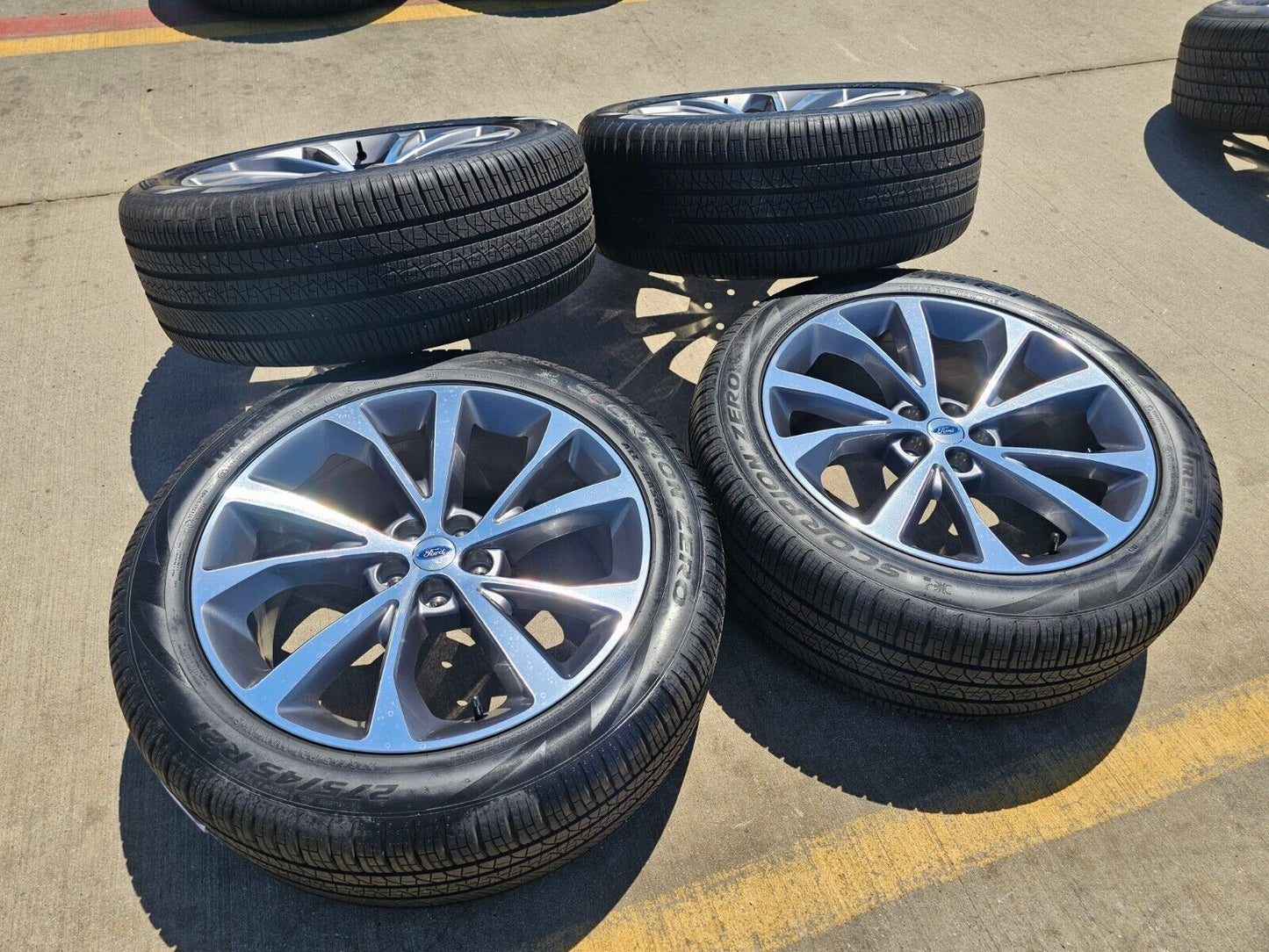 21" Ford Explorer ST OEM rims wheels Lincoln Aviator 2022 2023 2024 2025 NEW