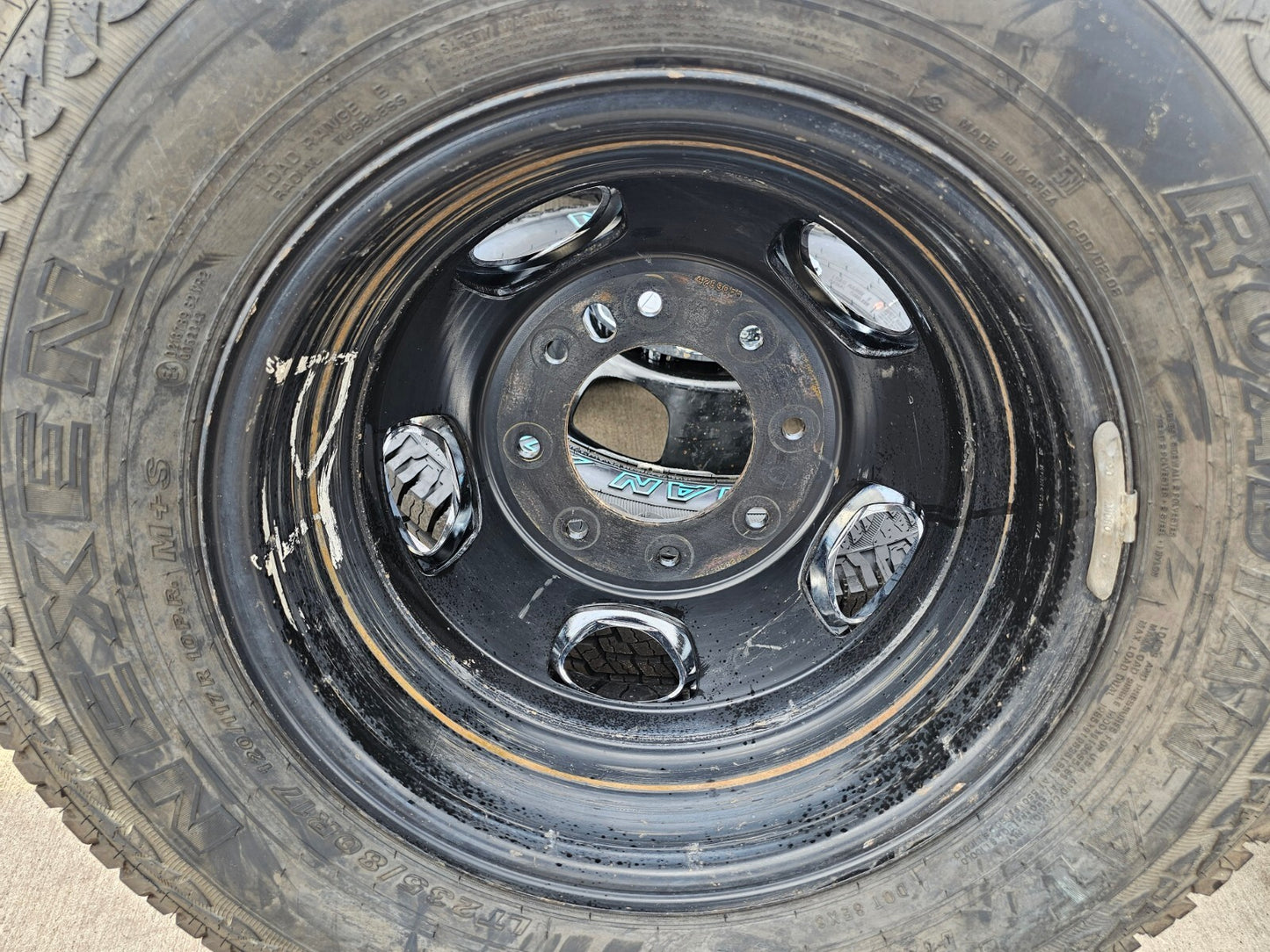 17" Dodge Ram 3500 Dually 8x200 wheels rims 2703 2704 OEM 2024 2025 NEW A/T