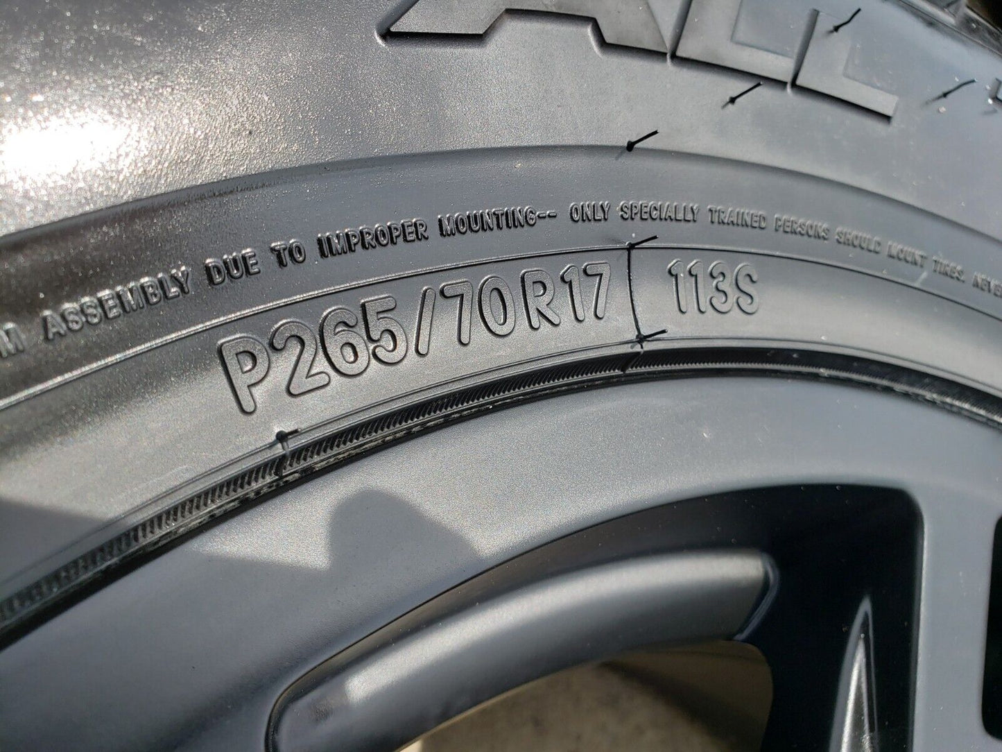 17" Toyota Tacoma 4Runner OEM wheels rims black 75167 TRD FJ NITTO NEW
