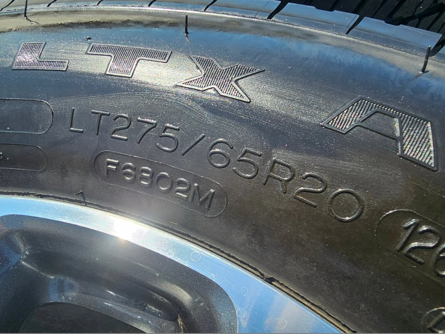 20" Ford F-250 F-350 OEM King Ranch Lariat wheels rims 10292 10293 tires