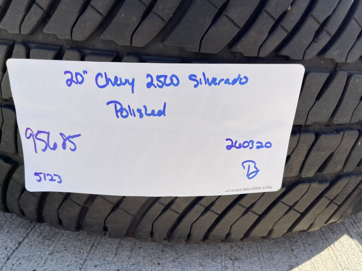 20" Chevy Silverado HIGH COUNTRY GMC Sierra AT4 2500 3500 OEM 95685 wheels rims