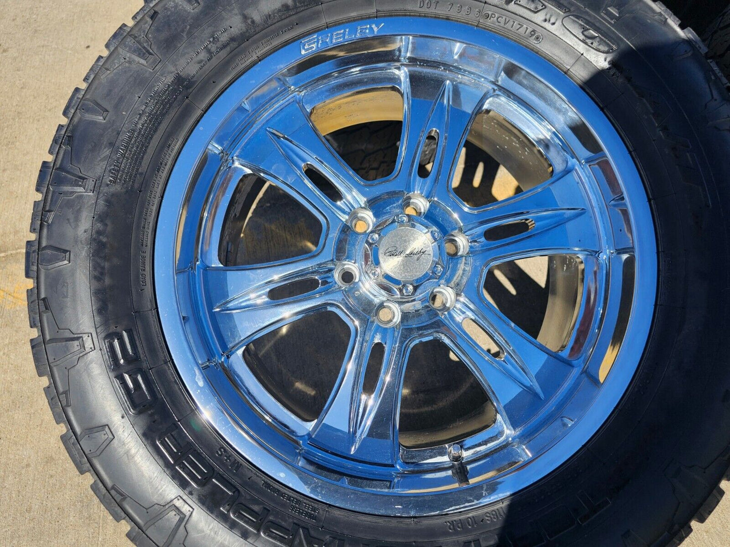 20x9 Caroll Shelby Ford F-150 Expedition OEM wheels rims tires 33" NITTO