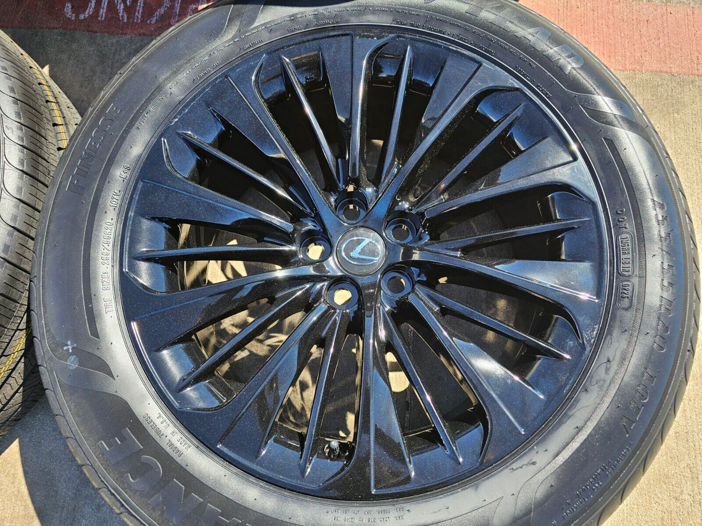 20" Lexus TX350 OEM wheels rims 74370 LC500 LS500 LS500H 2022 2023 2024 2025 NEW