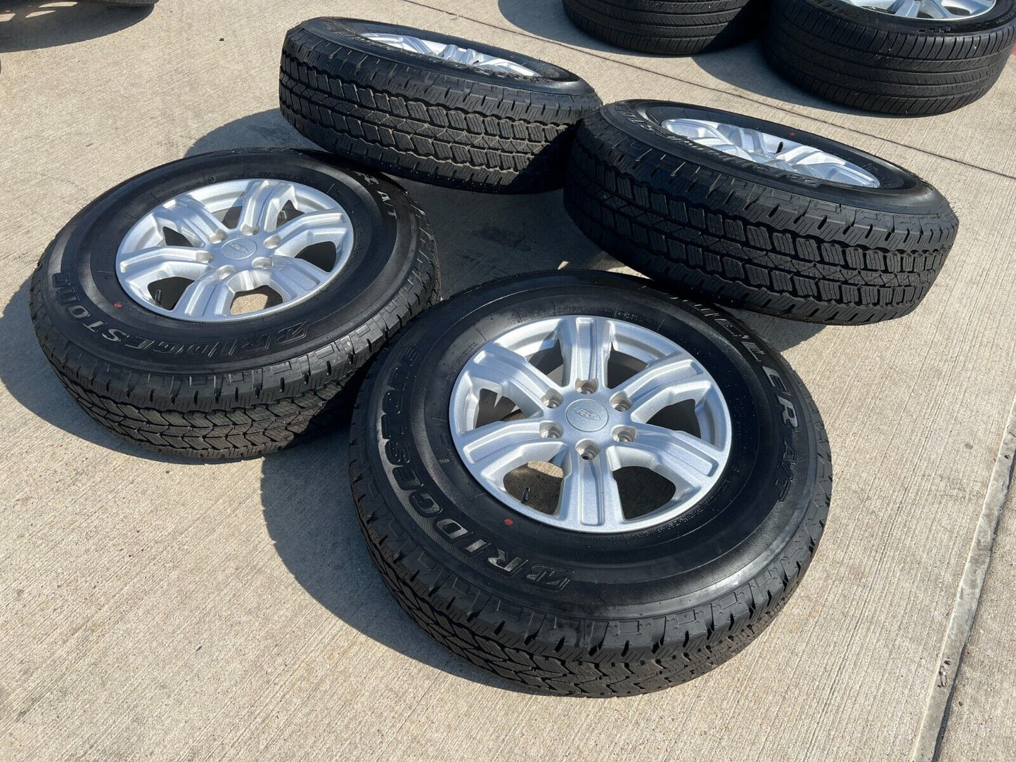 17" Ford Ranger Bronco wheels rims 10228 tires silver 2021 2022 2023 2024 NEW