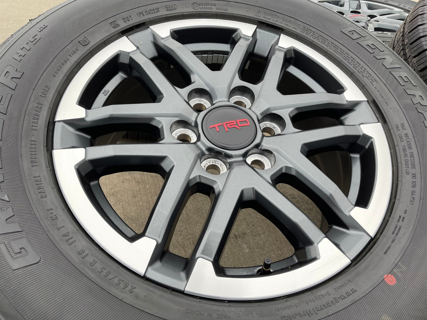 18" Toyota Tacoma LIMITED OEM wheels rims tires 4Runner 2024 2025 2026 NEW
