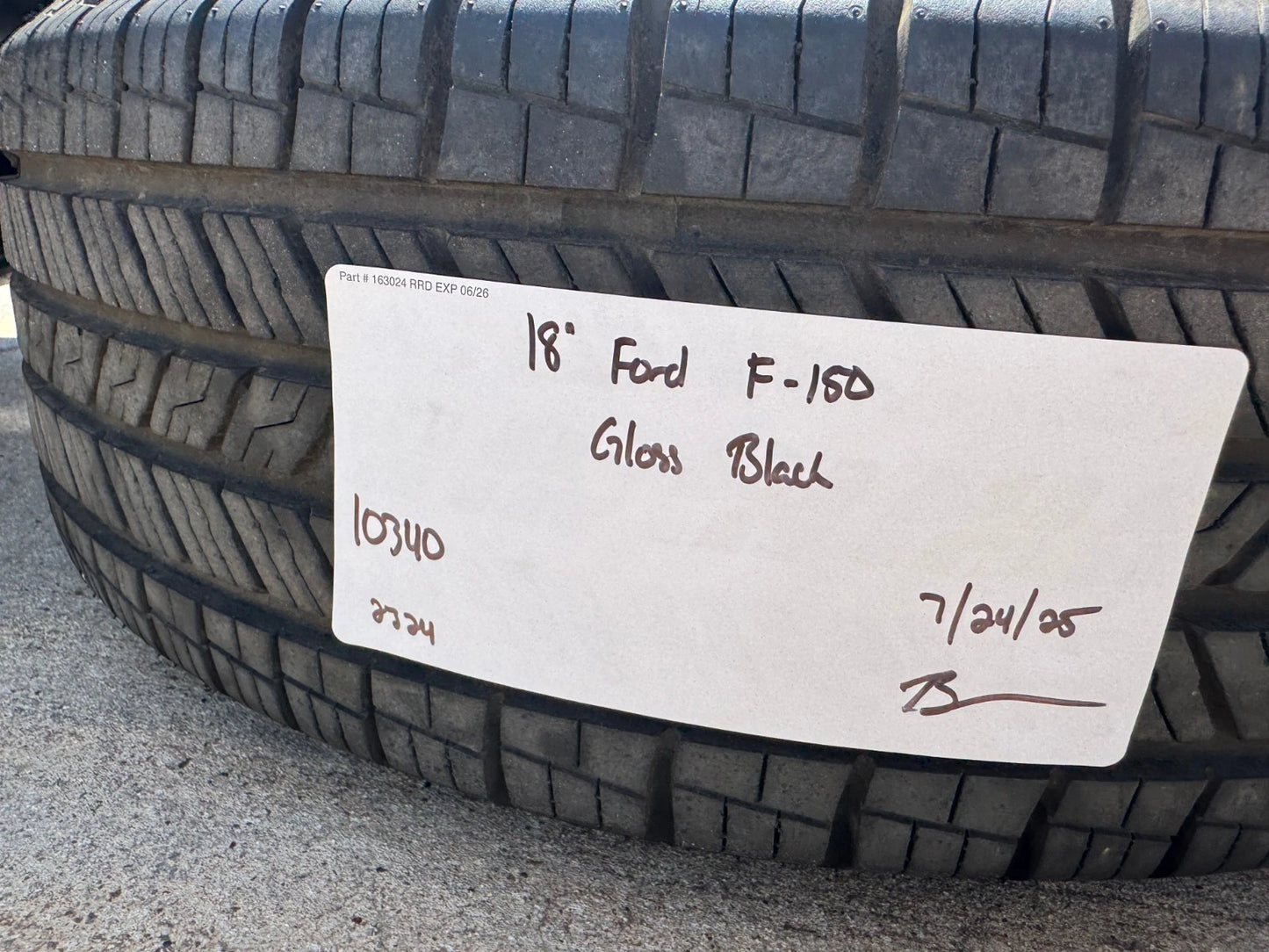 18" Ford F-150 OEM rim wheel 95049 10340 Expedition 2022 2023 2024 2025 2026