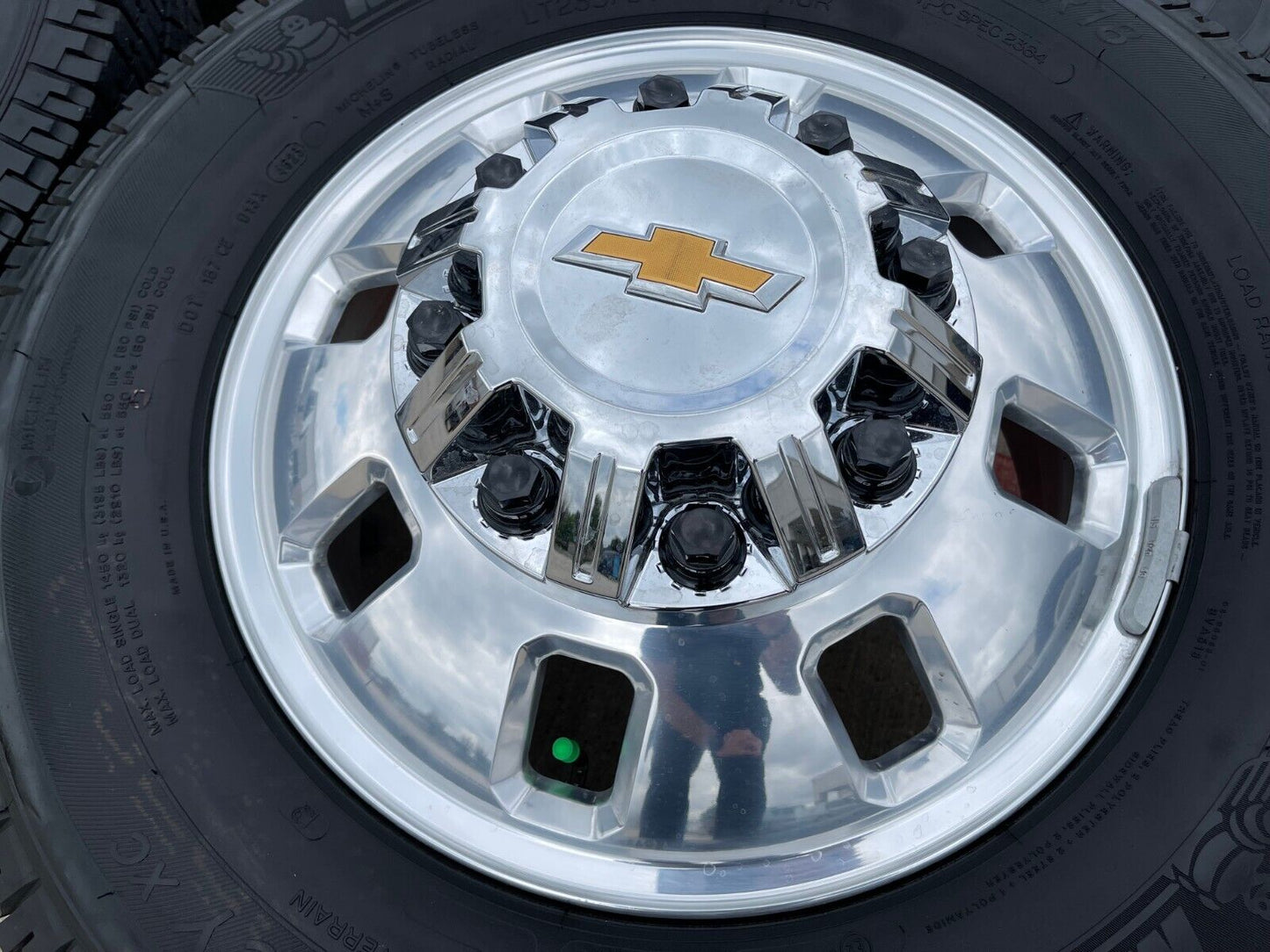 18" Chevy Silverado 3500 Dually rims wheels OEM GMC Sierra 8x210 2024 2025 NEW