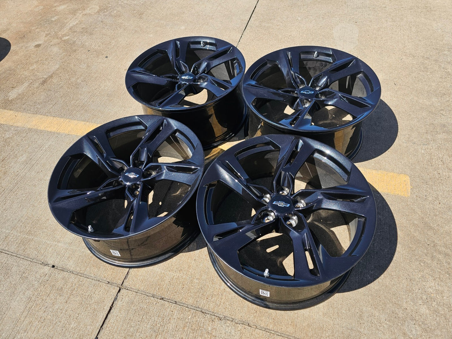 20" Chevy Camaro SS ZL1 OEM staggered wheels rims 5874 5878 NEW