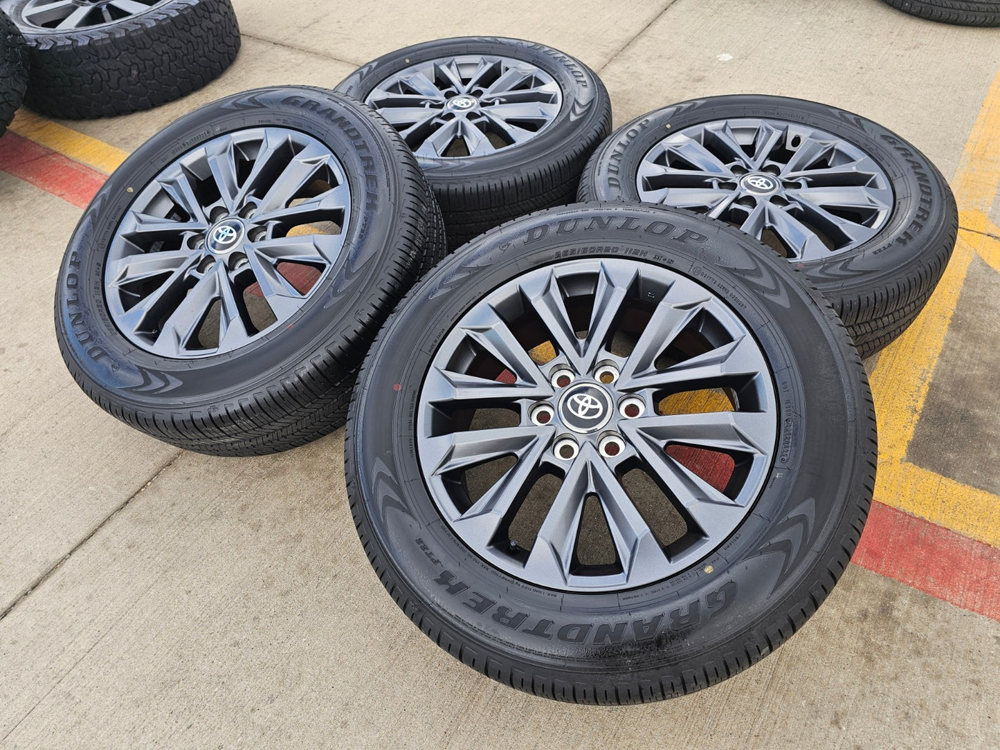 20" Toyota Land Cruiser OEM wheels rims Tundra Sequoia 2024 2025 2026 NEW