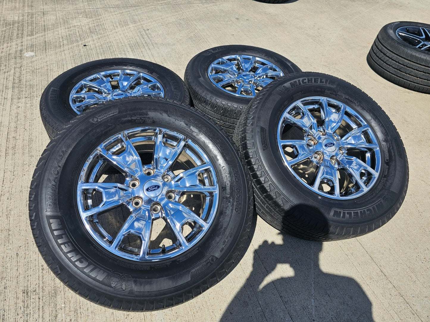 18" Ford Ranger Bronco OEM 10231 wheels rims 2021 2022 2023 2024 2025 CHROME