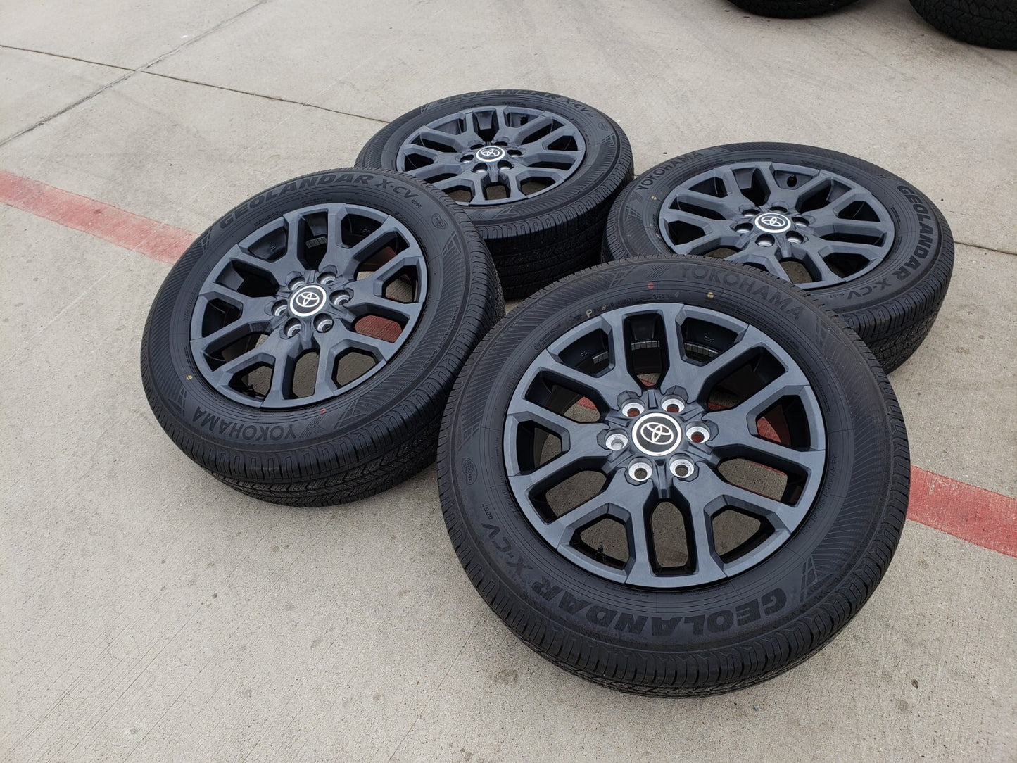 20" Toyota Tundra TSS TRD OEM wheels rims 95359 Sequoia 2024 2025 2026 NEW