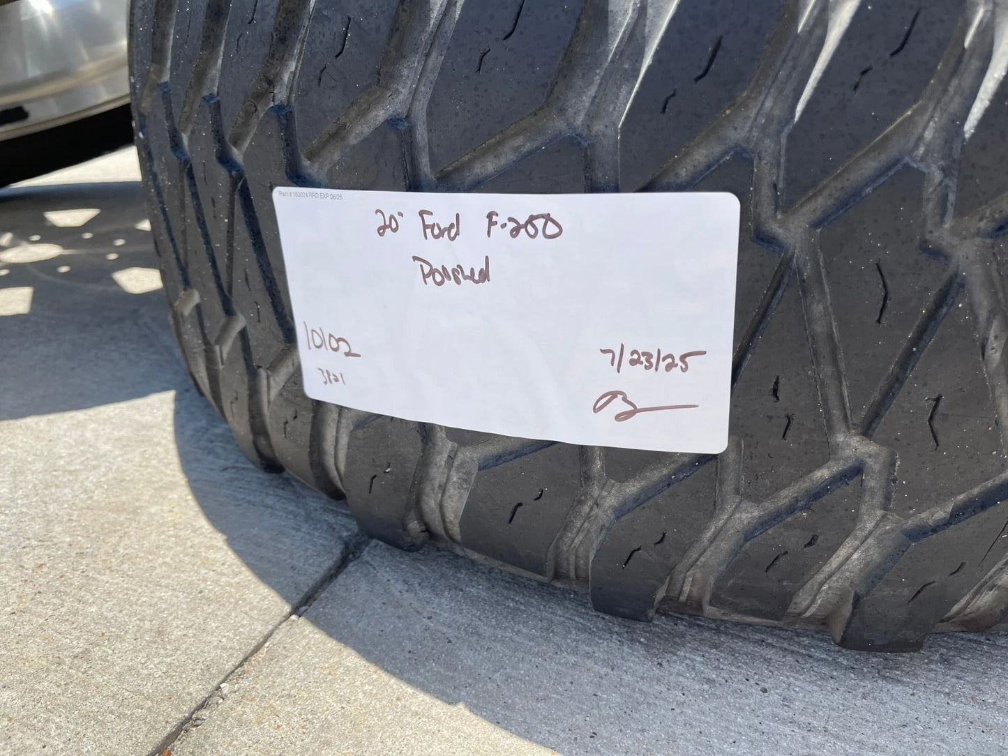 20" Ford F-250 Limited Lariat OEM 10102 rims wheels tires 37"