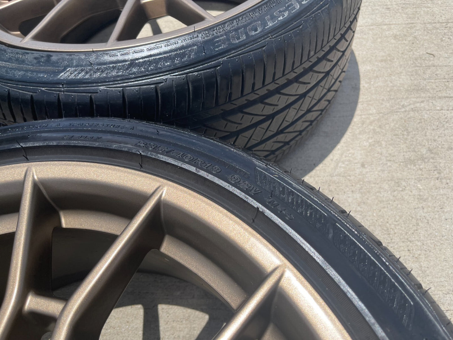 19" Toyota Camry OEM TRD Bronze wheels rims 75246 Avalon Lexus tires
