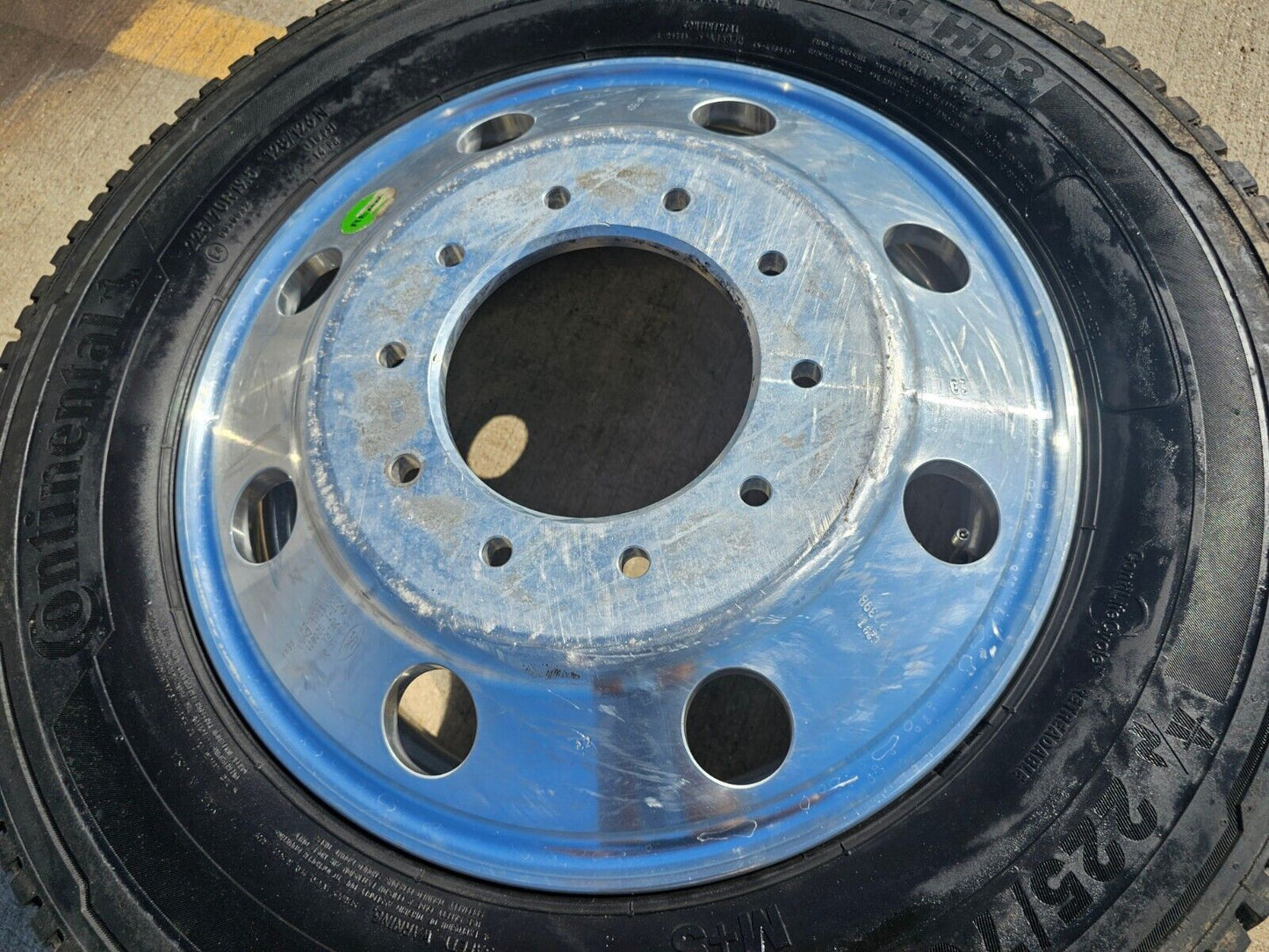 19.5" Ford F-450 Dually F-550 rim tire RAM 4500 OEM 10x225 REAR SPARE
