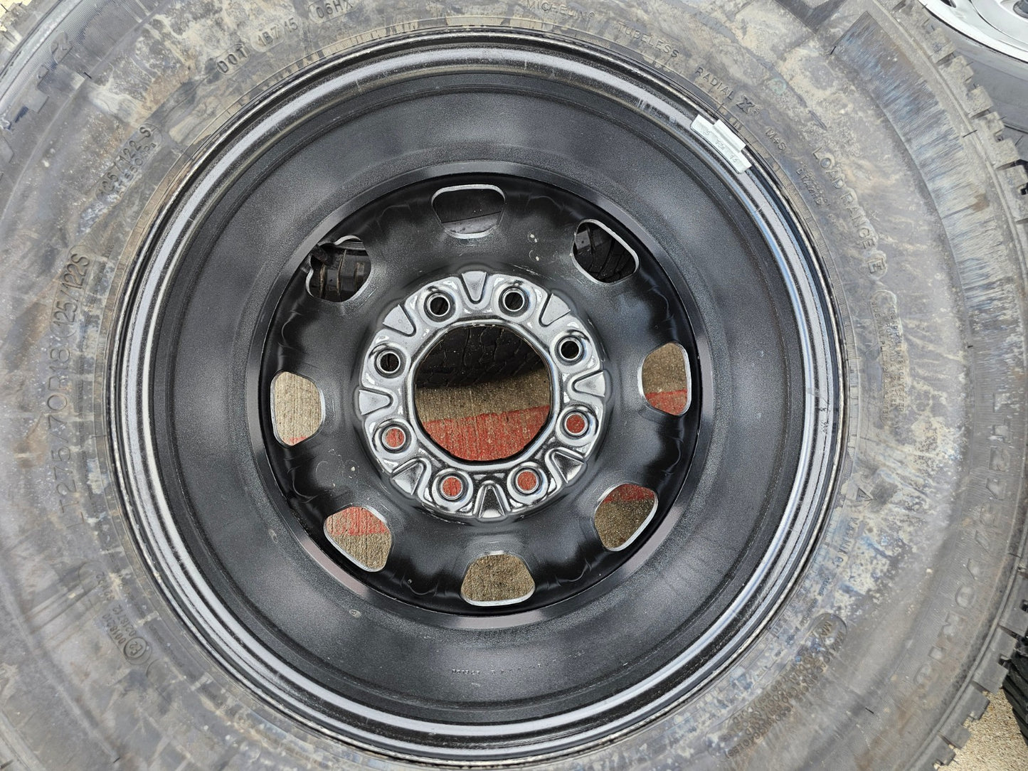 18" GMC Sierra Chevy Silverado 2500 3500 OEM 8096 wheels rims tires MICHELIN NEW